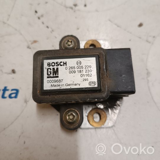 Opel Zafira B Sensore di imbardata accelerazione ESP 009181239