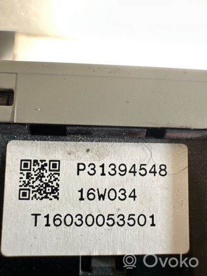 Volvo XC90 Przełącznik / Przycisk otwierania klapy tylnej / bagażnika 31394548