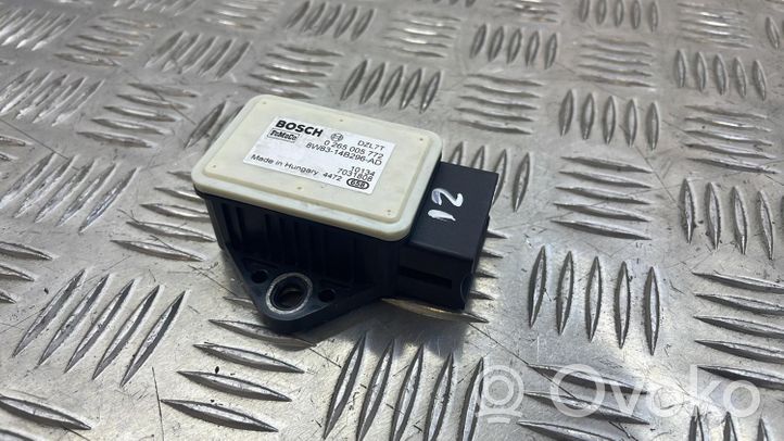 Jaguar XJ X351 ESP acceleration yaw rate sensor 8W8314B296AB