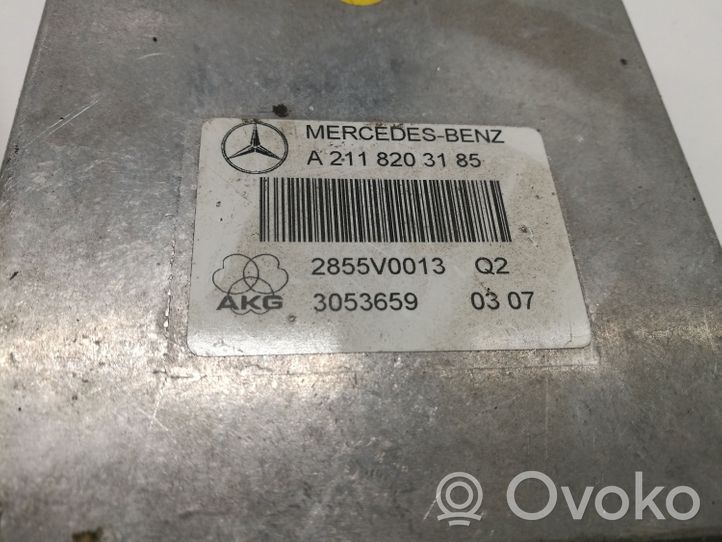 Mercedes-Benz E W211 Altri dispositivi A2118203185