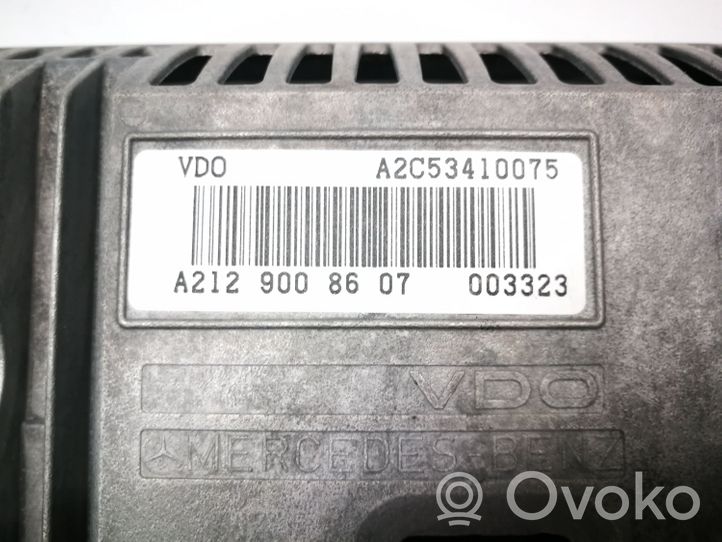 Mercedes-Benz E W212 Radija/ CD/DVD grotuvas/ navigacija A2129004512