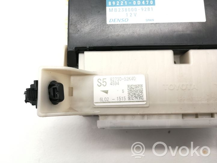 Toyota Yaris Module de contrôle carrosserie centrale 892210D470