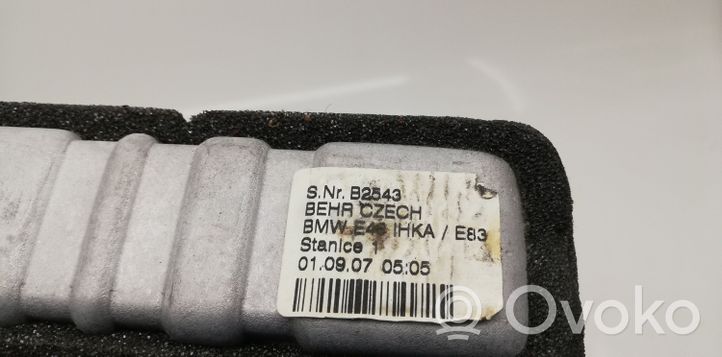 BMW X3 E83 Elektrinis salono pečiuko radiatorius B2543