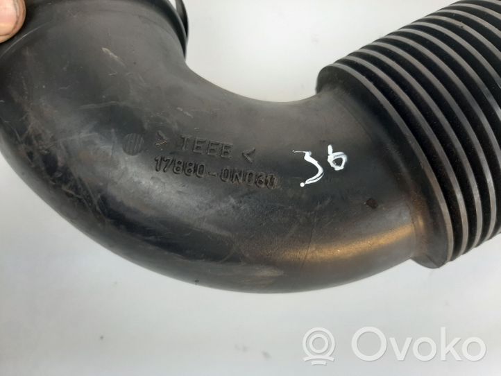 Toyota Yaris Tube d'admission d'air 178800N030