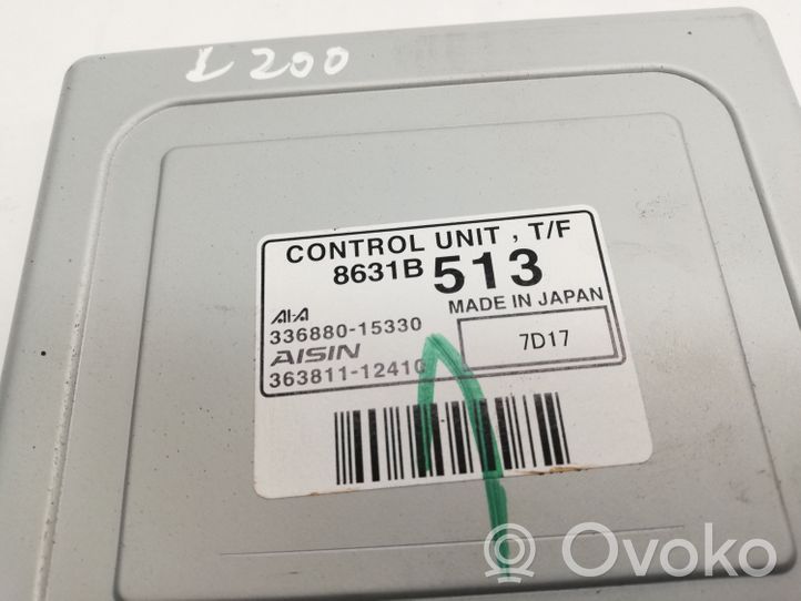 Mitsubishi L200 Sterownik / Moduł ECU 8631B513