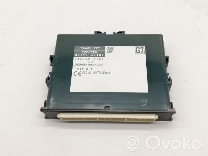 Toyota Camry Module de contrôle sans clé Go 8999033182