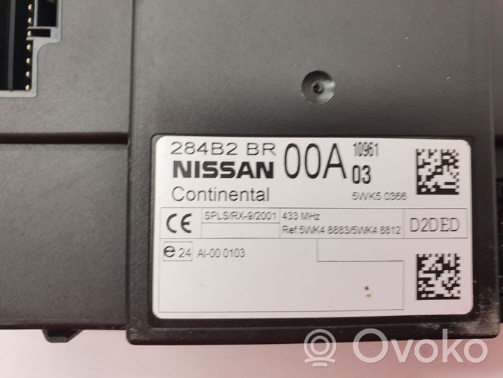 Nissan Qashqai+2 Sterownik / Moduł komfortu 284B2BR00A