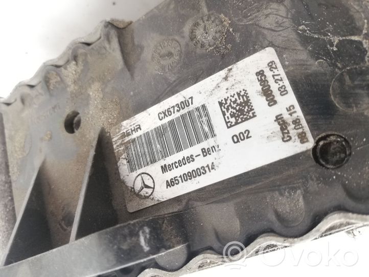 Mercedes-Benz C W205 Refroidisseur intermédiaire A6510900314