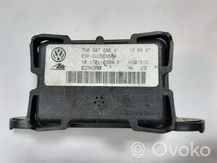 Volkswagen Jetta III Vakaajan pitkittäiskiihtyvyystunnistin (ESP) 7H0907655A