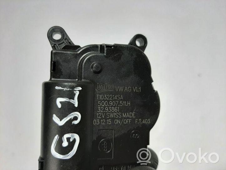 Volkswagen Golf VII Intake manifold valve actuator/motor 5Q0907511H