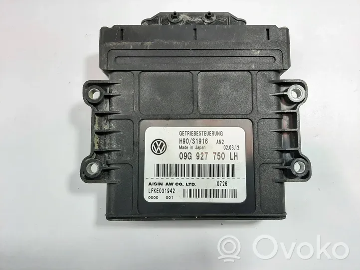 Volkswagen PASSAT B7 Блок управления коробки передач 09G927750LH