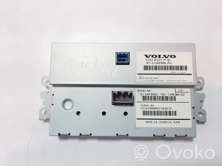 Volvo V40 Monitori/näyttö/pieni näyttö 31382906AC