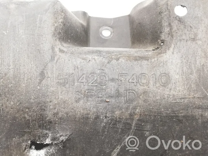 Toyota C-HR Cache de protection inférieur de pare-chocs avant 51420F4010