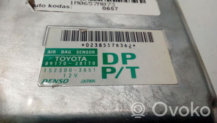 Toyota Previa (XR30, XR40) II Turvatyynyn ohjainlaite/moduuli 8917028170