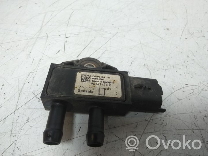 Citroen C4 Grand Picasso Capteur de pression des gaz d'échappement 9662143180