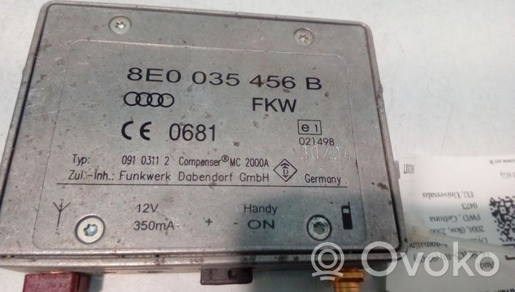 Audi A6 S6 C5 4B Amplificateur d'antenne 8E0035456B