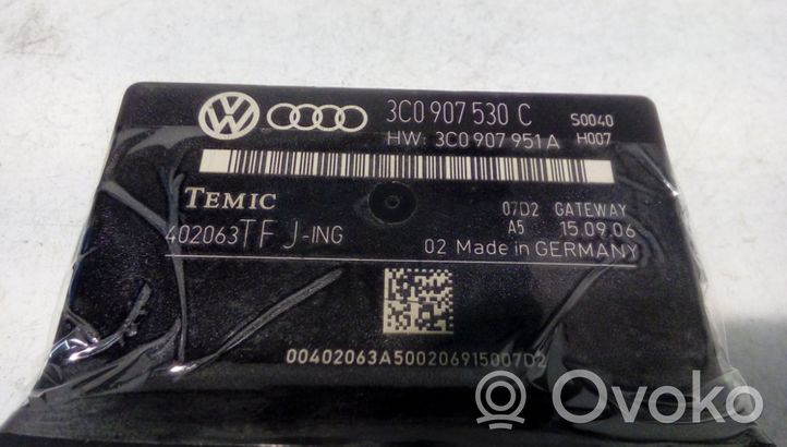 Volkswagen PASSAT B6 Gateway valdymo modulis 3C0907530C