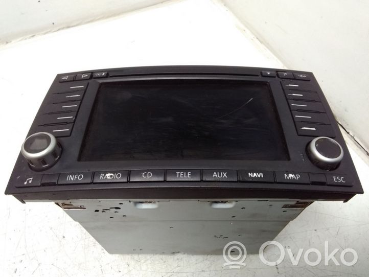 Volkswagen Touareg I Radio/CD/DVD/GPS-pääyksikkö 7L6035191NX