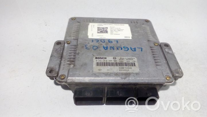 Renault Laguna II Calculateur moteur ECU 0281010556