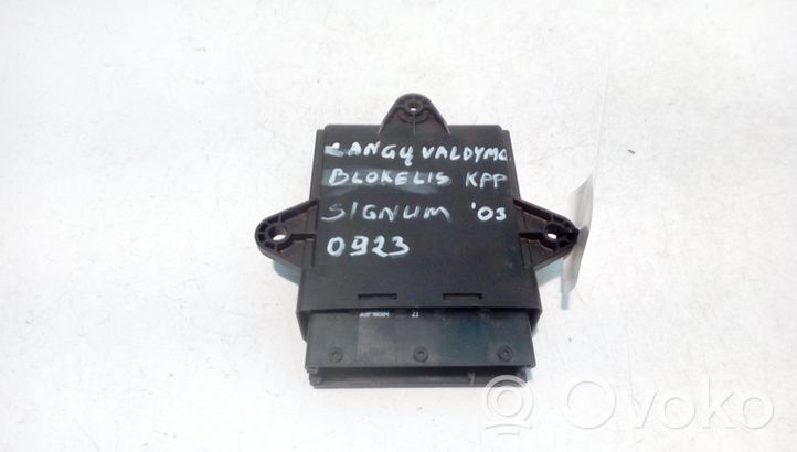 Opel Signum Durvju vadības bloks 13111458