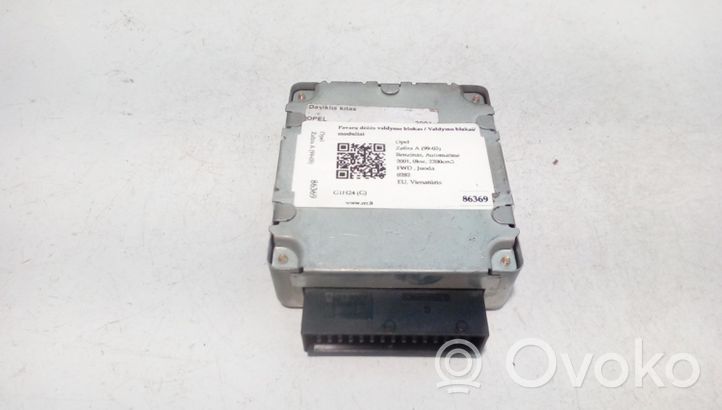 Opel Zafira A Module de contrôle de boîte de vitesses ECU 09132676