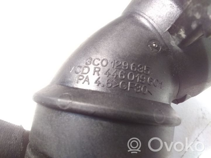 Volkswagen PASSAT B7 Tuyau d'admission d'air turbo 3C0129635