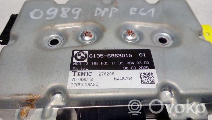 BMW 5 E60 E61 Sterownik / Moduł Airbag 61356963015