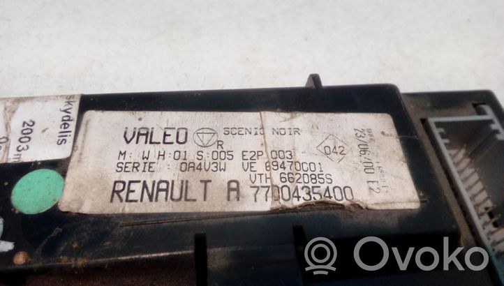 Renault Scenic RX Unité de contrôle climatique 7700435400