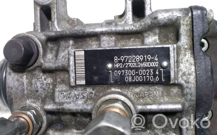 Opel Signum Pompa wtryskowa wysokiego ciśnienia 8972289194