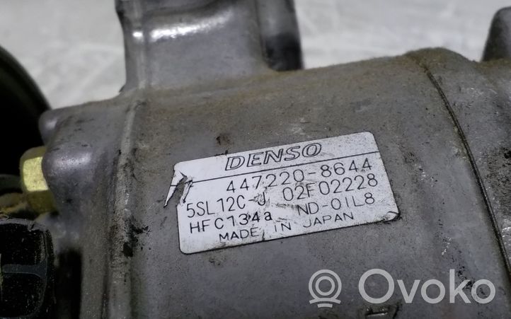 Fiat Doblo Air conditioning (A/C) compressor (pump) 4472208644