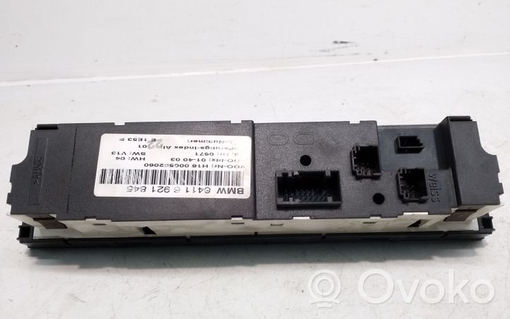 BMW 3 E46 Centralina del climatizzatore 6921845