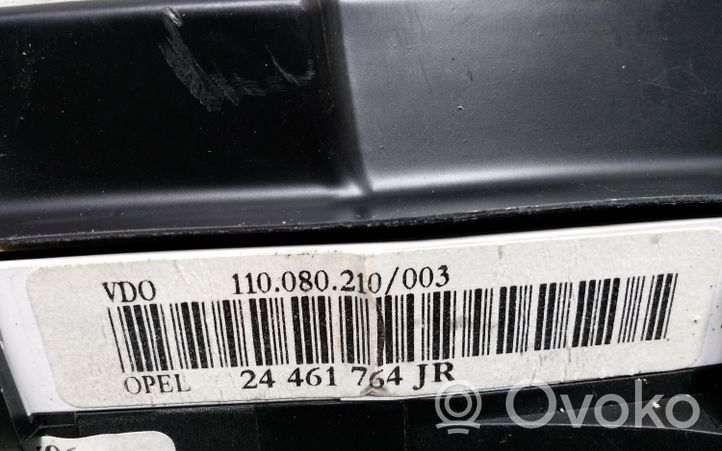 Opel Zafira A Compteur de vitesse tableau de bord 24461764JR