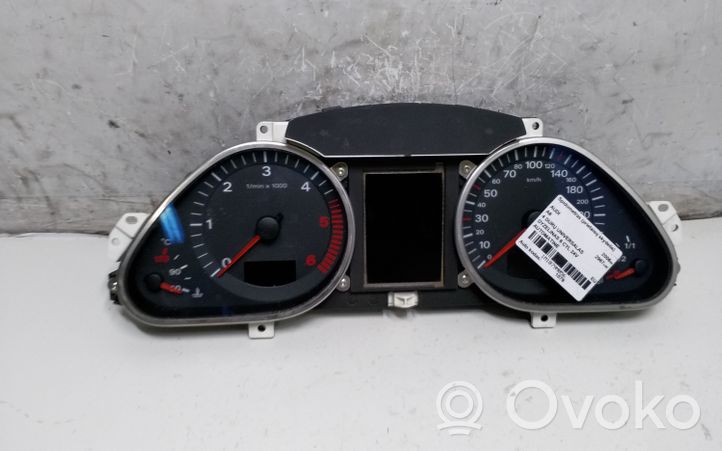 Audi A6 S6 C6 4F Tachimetro (quadro strumenti) 554000731202