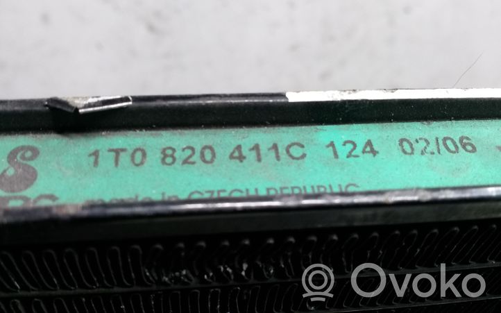 Volkswagen Touran I Jäähdyttimen lauhdutin (A/C) 1T0820411C