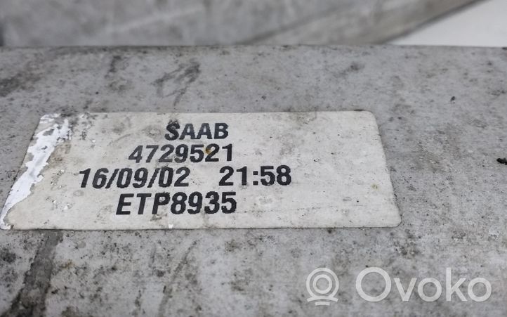 Saab 9-3 Ver1 Starpdzesētāja radiators 4729521