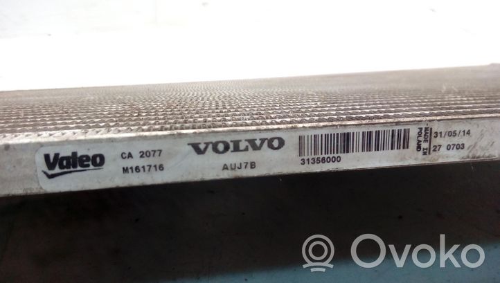 Volvo S40 Jäähdyttimen lauhdutin (A/C) 31356000