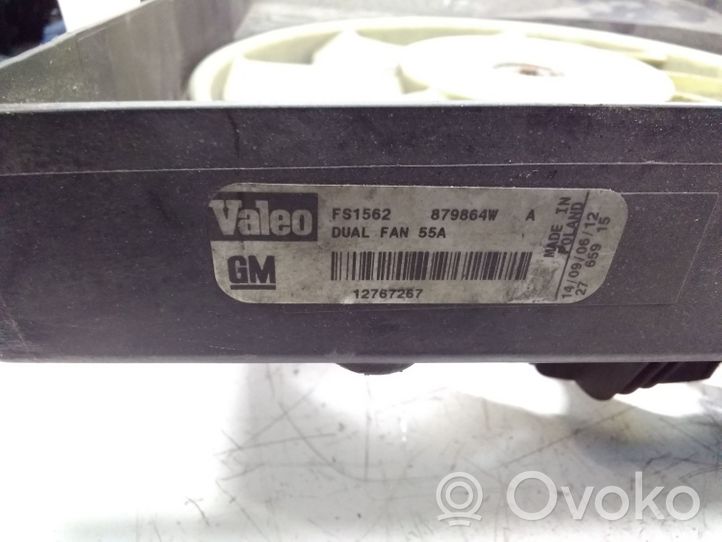Saab 9-3 Ver1 Elektryczny wentylator chłodnicy 879864W