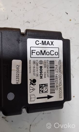 Ford C-MAX II Sterownik / Moduł Airbag F1CT14B321RD