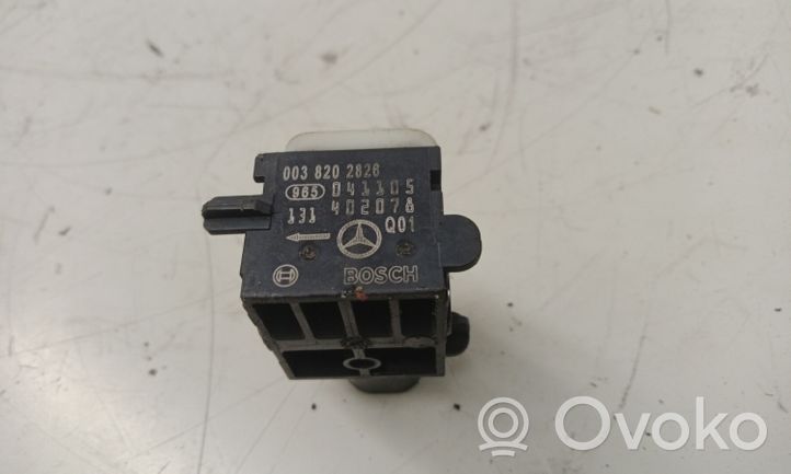 Mercedes-Benz ML W164 Sensor impacto/accidente para activar Airbag 0038202826