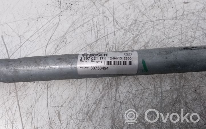 Volvo V60 Mechanizm wycieraczek szyby przedniej / czołowej 30753494