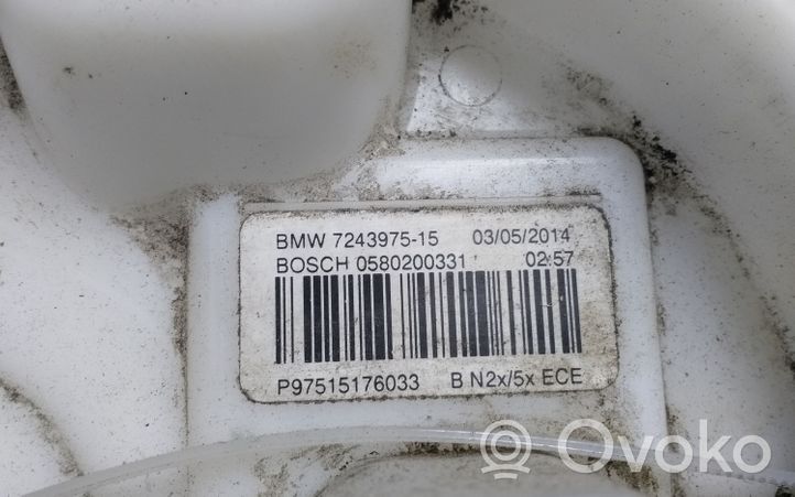 BMW 3 F30 F35 F31 Pompa paliwa w zbiorniku 724397515