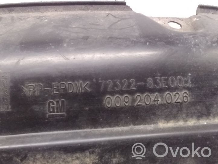 Opel Agila A Etupyörän sisälokasuojat 009204026