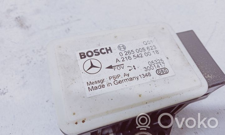 Mercedes-Benz CLS C219 Sensore di imbardata accelerazione ESP A2165420018