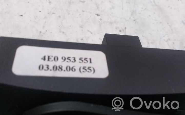 Audi Q7 4L Steering wheel adjustment switch 4E0953551