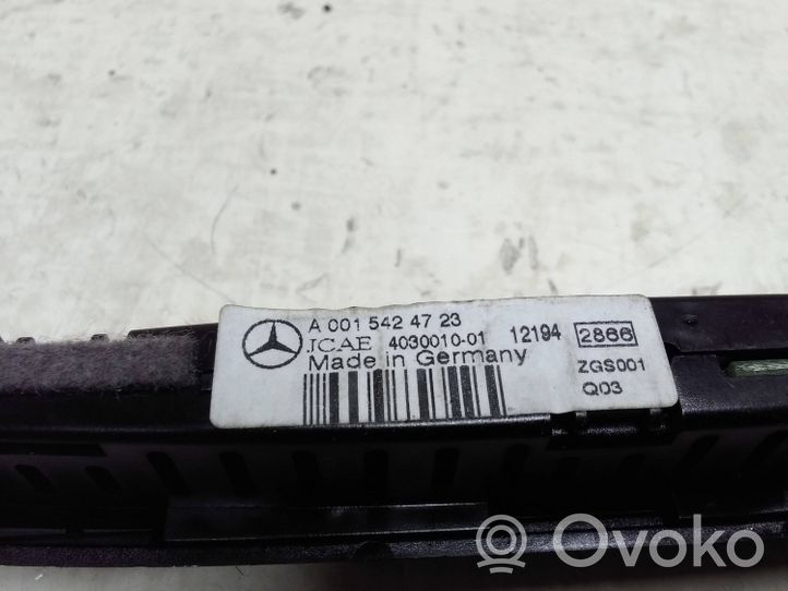 Mercedes-Benz S W221 Monitor del sensore di parcheggio PDC A0015424723