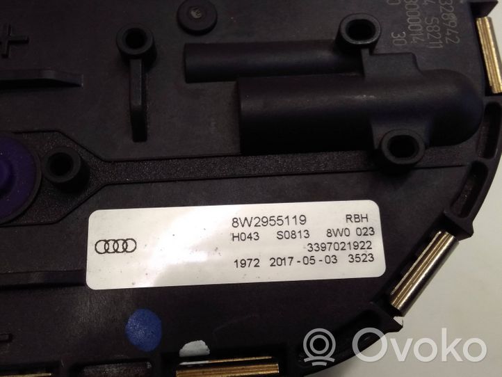 Audi A4 S4 B9 Silniczek wycieraczek szyby przedniej / czołowej 8W2955119