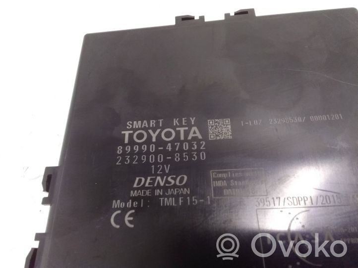 Toyota Prius (XW50) Module de contrôle sans clé Go 8999047032