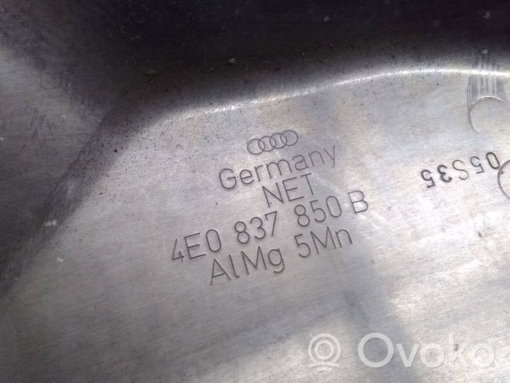 Audi A8 S8 D3 4E Mécanisme de lève-vitre avec moteur 4E1910802B