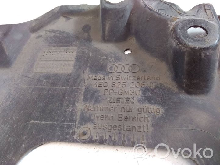 Audi A8 S8 D3 4E Couvercle de plateau inférieur 4E0825206D