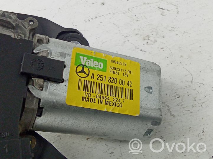 Mercedes-Benz ML W164 Takalasinpyyhkimen moottori A2518200042